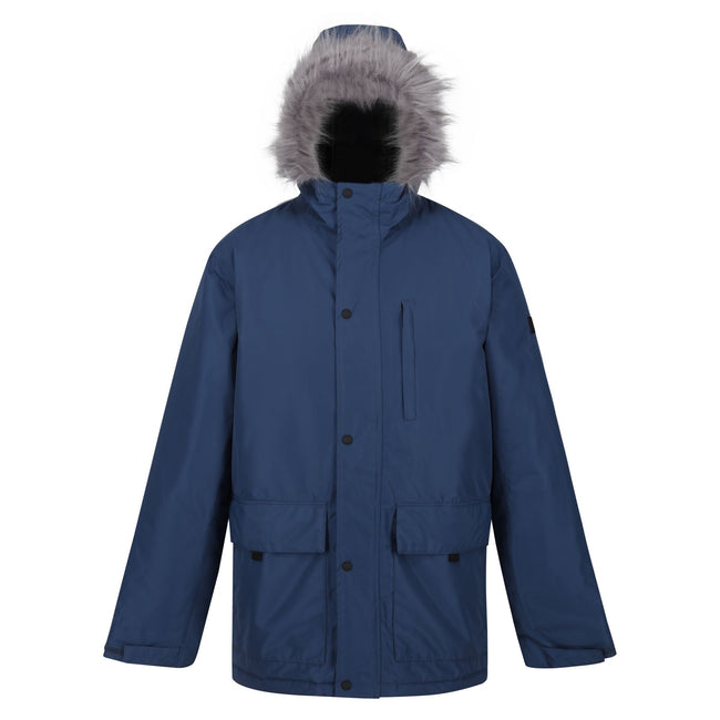 Admiral Blue - Front - Regatta Mens Salinger IV Waterproof Jacket