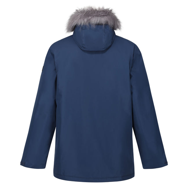 Admiral Blue - Back - Regatta Mens Salinger IV Waterproof Jacket