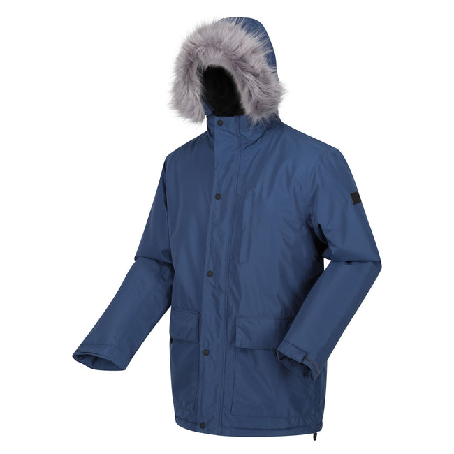 Admiral Blue - Side - Regatta Mens Salinger IV Waterproof Jacket