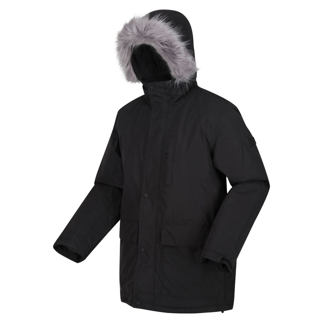 Black - Side - Regatta Mens Salinger IV Waterproof Jacket