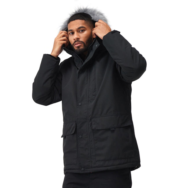 Black - Lifestyle - Regatta Mens Salinger IV Waterproof Jacket