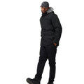 Black - Close up - Regatta Mens Salinger IV Waterproof Jacket