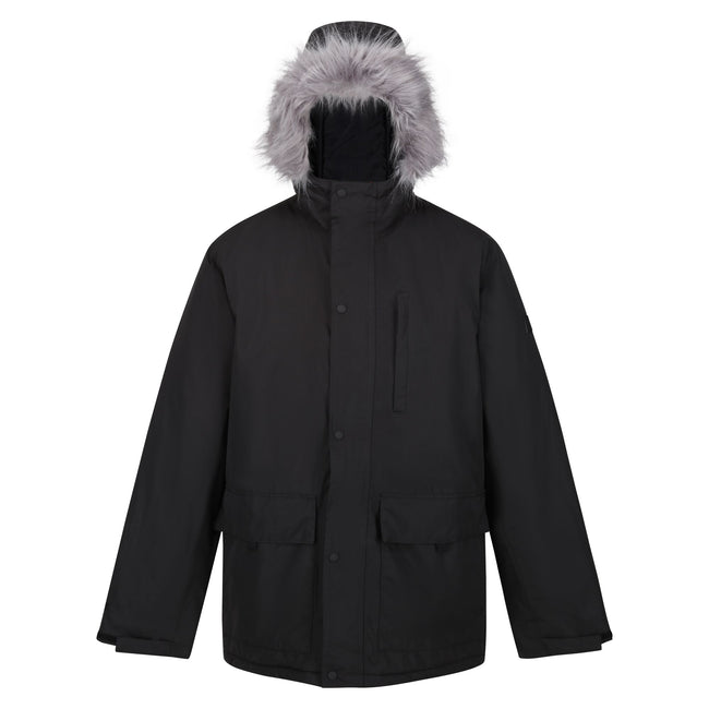 Black - Front - Regatta Mens Salinger IV Waterproof Jacket