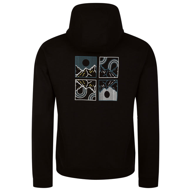 Black-Black - Back - Dare 2B Mens Distinctly Hoodie