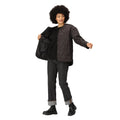 Black - Pack Shot - Regatta Womens-Ladies Harletta Baffled Padded Jacket