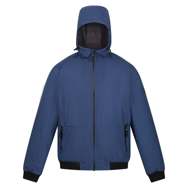 Admiral Blue - Front - Regatta Mens Renly Hooded Waterproof Jacket