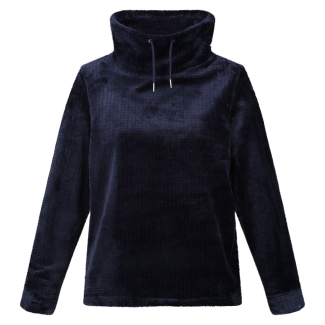Navy - Front - Regatta Womens-Ladies Bardou Fluffy Sweater