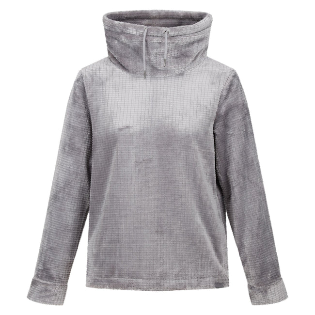 Storm Grey - Front - Regatta Womens-Ladies Bardou Fluffy Sweater