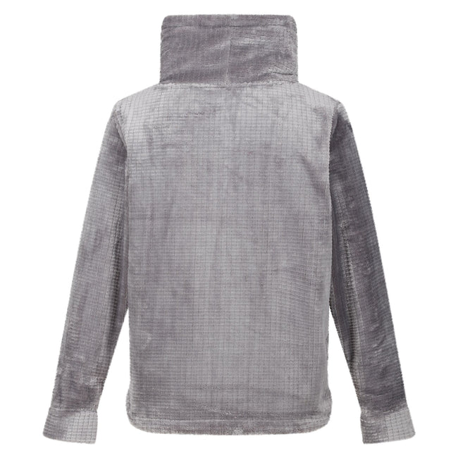 Storm Grey - Back - Regatta Womens-Ladies Bardou Fluffy Sweater