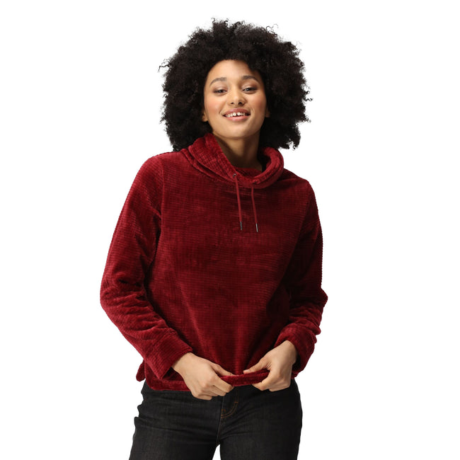 Cabernet - Side - Regatta Womens-Ladies Bardou Fluffy Sweater