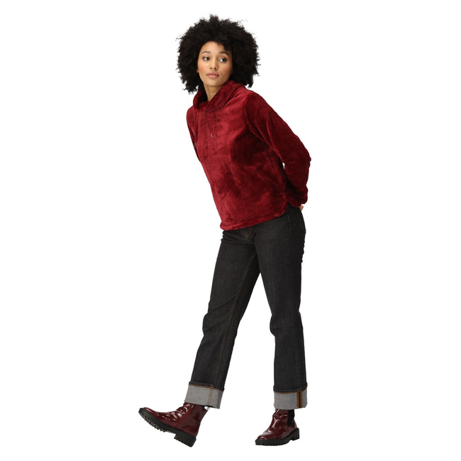 Cabernet - Pack Shot - Regatta Womens-Ladies Bardou Fluffy Sweater