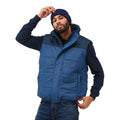 Admiral Blue-Navy - Side - Regatta Mens Hawfinch Baffled Vest