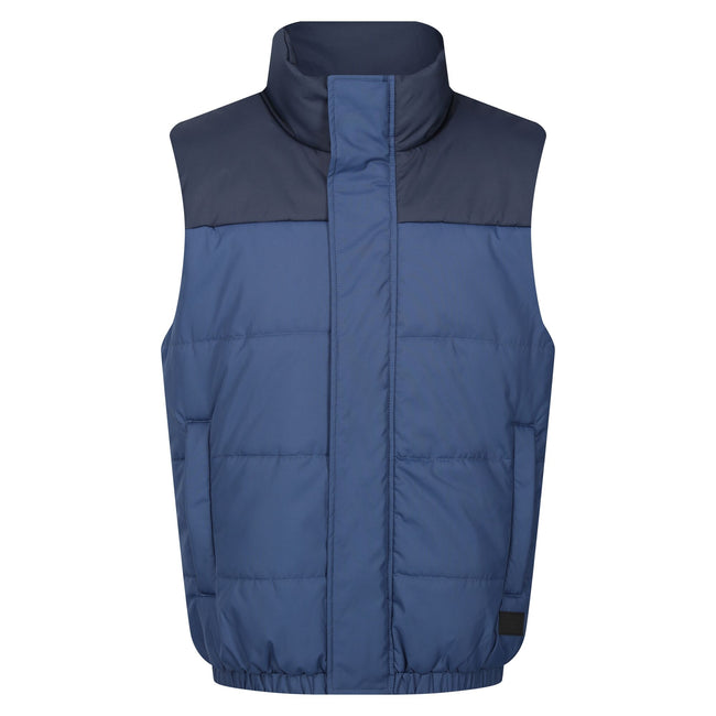 Admiral Blue-Navy - Front - Regatta Mens Hawfinch Baffled Vest