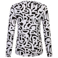 Black-White - Side - Dare 2B Womens-Ladies Exchange III Graffiti Base Layer Set