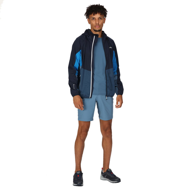 Navy-Indigo Blue - Pack Shot - Regatta Mens Tarvos VI Soft Shell Jacket