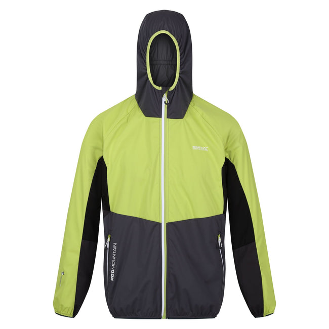 Green Algae-Ash - Front - Regatta Mens Tarvos VI Soft Shell Jacket