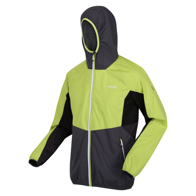 Green Algae-Ash - Side - Regatta Mens Tarvos VI Soft Shell Jacket
