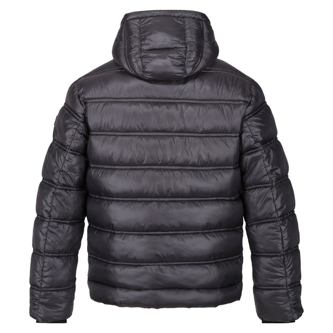 Ash - Back - Regatta Mens Toploft III Baffled Padded Jacket