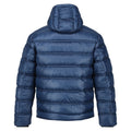 Admiral Blue - Back - Regatta Mens Toploft III Baffled Padded Jacket