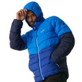 Strong Blue-New Royal - Lifestyle - Regatta Mens Harrock II Baffled Padded Jacket