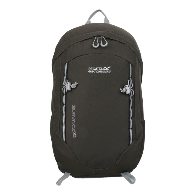 Dark Khaki - Front - Regatta Survivor V4 6.6gal Knapsack
