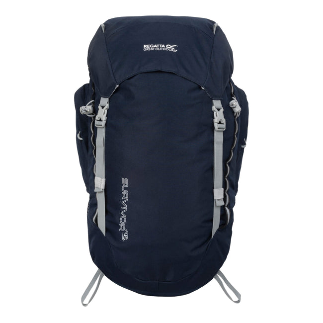Navy - Front - Regatta Survivor V4 11.8gal Knapsack