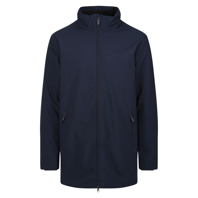 Navy - Front - Regatta Mens Hampton Waterproof Jacket