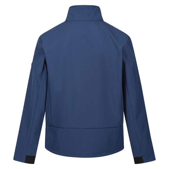 Admiral Blue - Back - Regatta Mens Dendrick Soft Shell Jacket