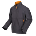 Ash-Orange Pepper - Side - Regatta Mens Dendrick Soft Shell Jacket