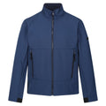 Admiral Blue - Front - Regatta Mens Dendrick Soft Shell Jacket