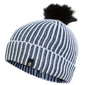 Quiet Blue-Moonlight - Front - Dare 2B Childrens-Kids Ding Contrast Beanie