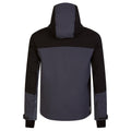 Black-Ebony - Back - Dare 2B Mens Slopeside Waterproof Ski Jacket