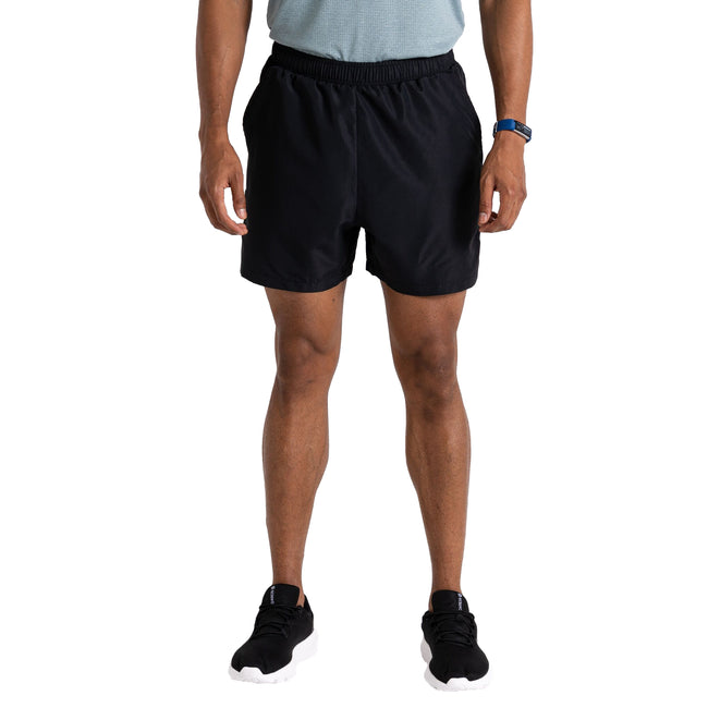 Black - Side - Regatta Mens Gym Shorts