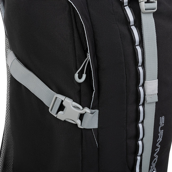 Black - Close up - Regatta Survivor V4 85L Knapsack