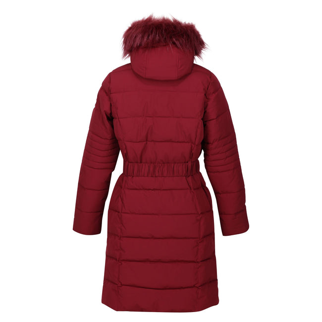 Cabernet - Back - Regatta Womens-Ladies Decima Quilted Padded Jacket