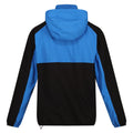 Black-Strong Blue - Back - Regatta Mens Anorak Vintage Overhead Soft Shell Jacket