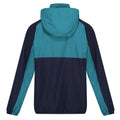 Navy-Spruce - Back - Regatta Mens Anorak Vintage Overhead Soft Shell Jacket