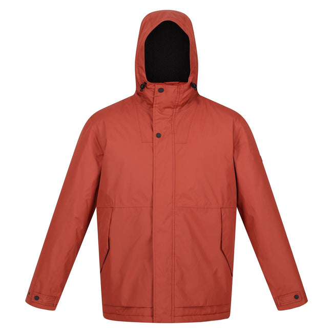 Burnt Henna - Front - Regatta Mens Sterlings IV Waterproof Jacket