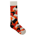 Puffins Orange - Front - Dare 2B Childrens-Kids Geometric Ski Socks