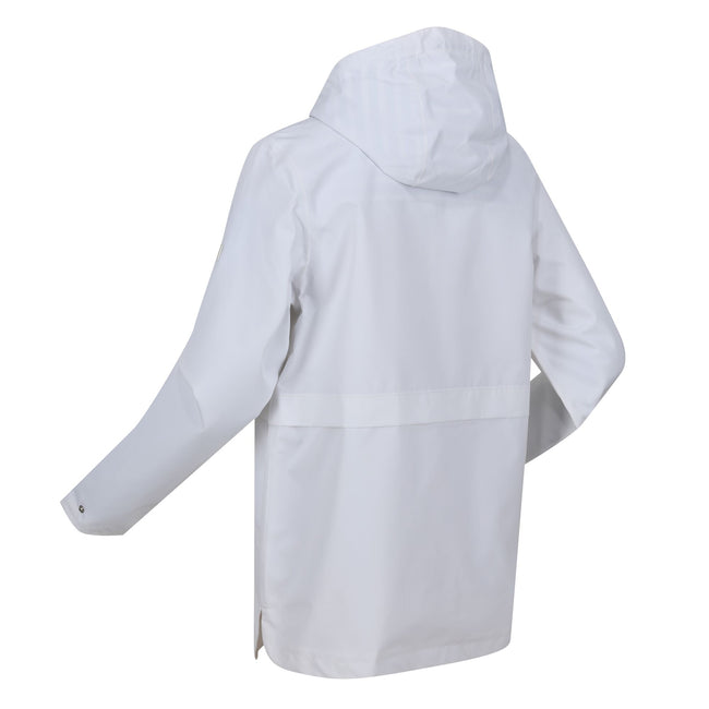 White - Lifestyle - Regatta Womens-Ladies Bayla Waterproof Jacket
