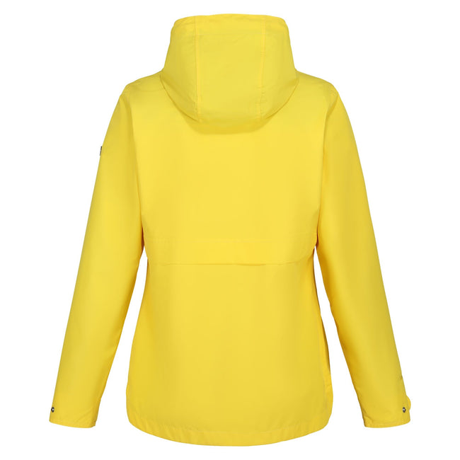 Maize Yellow - Back - Regatta Womens-Ladies Bayla Waterproof Jacket
