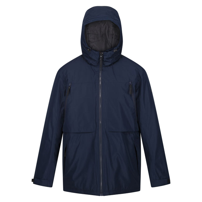 Navy - Front - Regatta Mens Larrick Waterproof Jacket