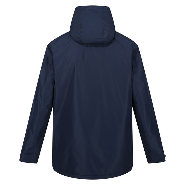Navy - Back - Regatta Mens Larrick Waterproof Jacket