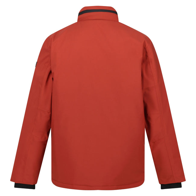 Burnt Henna - Back - Regatta Mens Esteve Waterproof Jacket