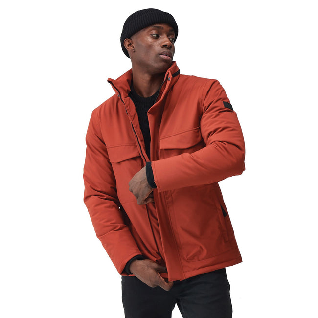 Burnt Henna - Side - Regatta Mens Esteve Waterproof Jacket