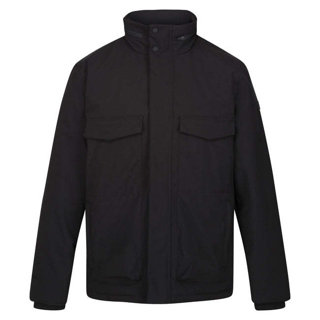 Black - Front - Regatta Mens Esteve Waterproof Jacket