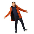 Burnt Copper-Black - Pack Shot - Regatta Childrens-Kids Farbank Ski Jacket