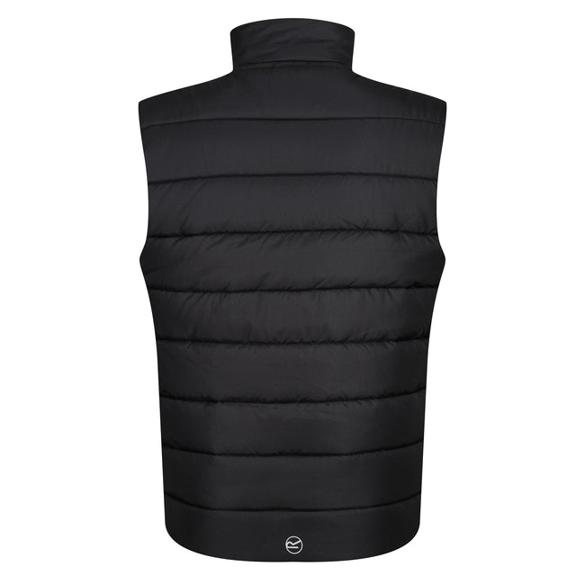 Black-Classic Red - Back - Regatta Mens Navigate Thermal Body Warmer