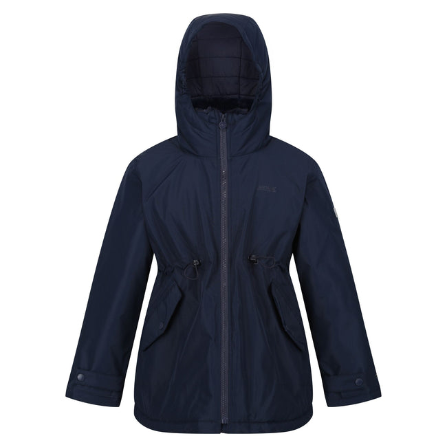 Navy - Front - Regatta Childrens-Kids Violane Waterproof Ski Jacket