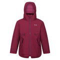 Burgundy - Front - Regatta Childrens-Kids Violane Waterproof Ski Jacket